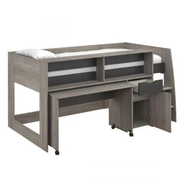 Hoogslaper Tempo | 90 x 200 cm | Clay Oak-design