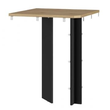 Hoekwerkblad keuken Manchester | 64 x 64 x 86 cm | Helvezia Oak-design