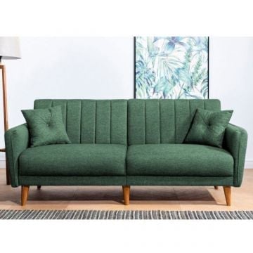 Driezitbank Del Sofa | 210 x 82 x 85 cm | Groen