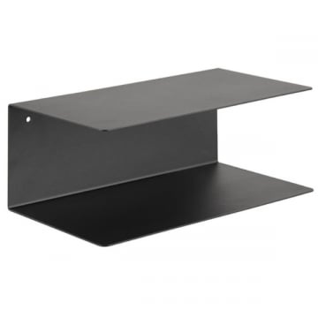 Wandplank Jolie 2 legplanken - zwart