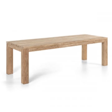 Tuintafel Darwin 300x110 - teak