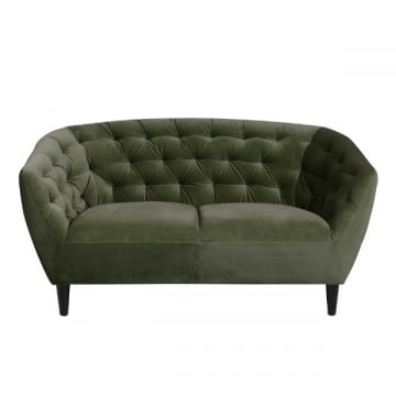 2-zitbank Isiah 150cm - groen