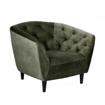 Fauteuil Isiah - bosgroen