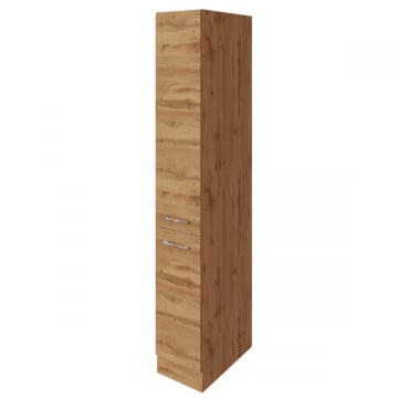 Apothekerkast Sorrella 30cm 2 lades - eik