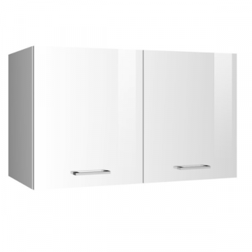 Hangkast Ragnar 100cm met 2 deuren - hoogglans wit