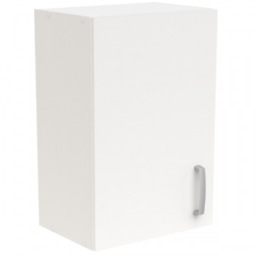 Hangkast Sofie 40 cm 2 draaideuren en 1 legplank-mat wit