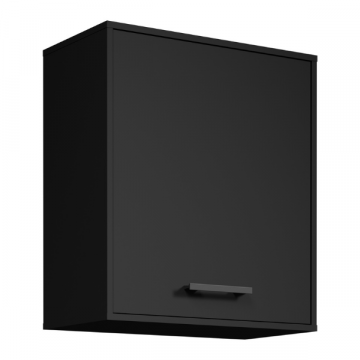 Hangkast Cobalt 60cm - zwart/eik