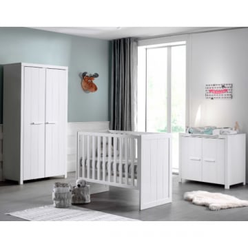 Babykamercombinatie Erik 2-wit