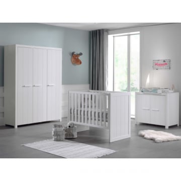 Babykamercombinatie Erik 1-wit