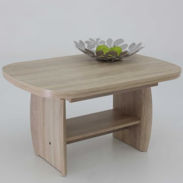 Salontafel Mihanne 90/142x68x52/62 cm-sonoma eik