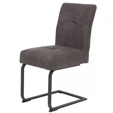 Eetkamerstoel Azul-vintage antraciet