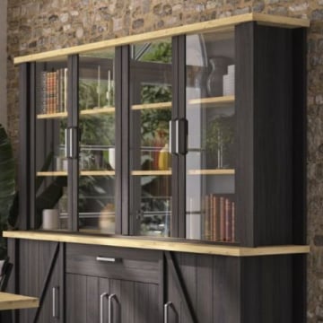 Bovenstuk voor dressoir Sequoia | 220 x 41 x 116 cm | Artisan Oak-design