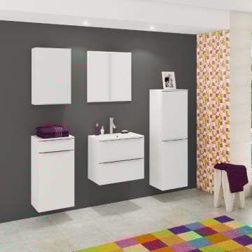 Badkamercombinatie Hansen 10-wit