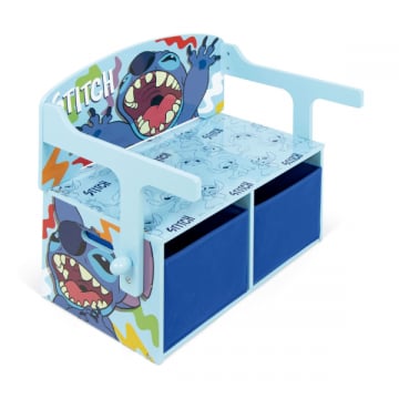 Omvormbare zitbank Lillo & Stitch - 60x57x47 cm -Blauw/spaanplaat 