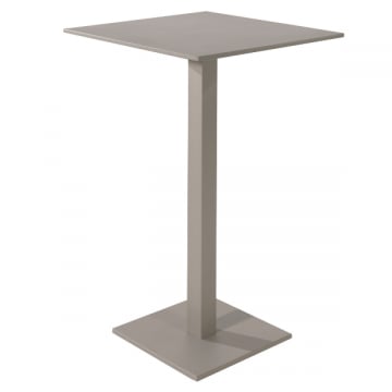 Plooibare bartafel voor buiten Prada - 70x70x108cm - beige aluminium