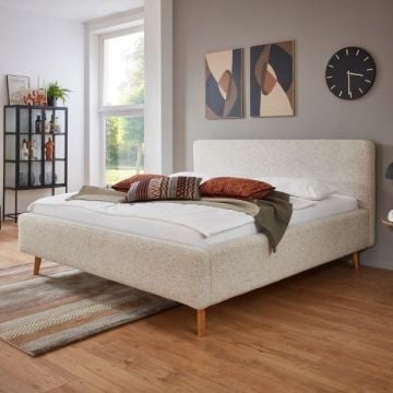 Tweepersoonsbed Nielsen | 180 x 200 cm | Beige