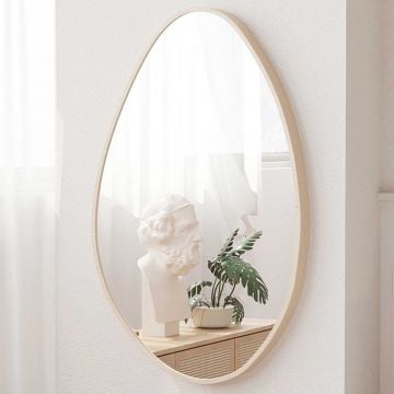 Organische spiegel Romi | 50 x 80 cm | Old Oak-design