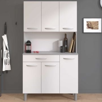 Buffetkast Spoon - white