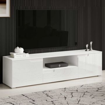 Tv-meubel Peso 2 deuren, 1 lade & 1 vak- wit