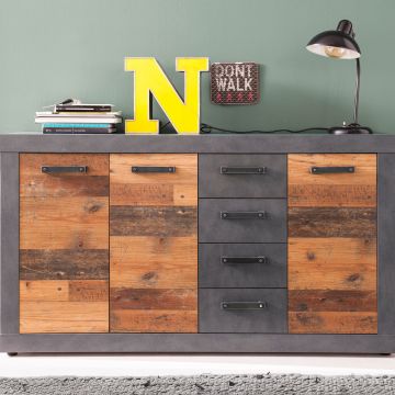 Dressoir Indy | 151 x 37 x 86 cm | Old Wood-decor