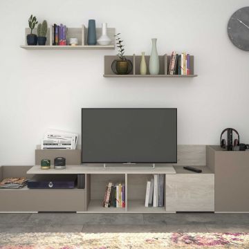 Tv-meubel Boost 180cm - grijs
