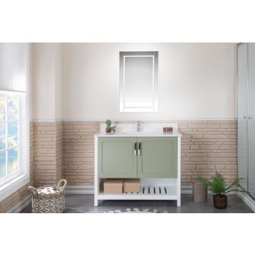 Jussara badkamermeubelset | 2-delig | Groene kleur
