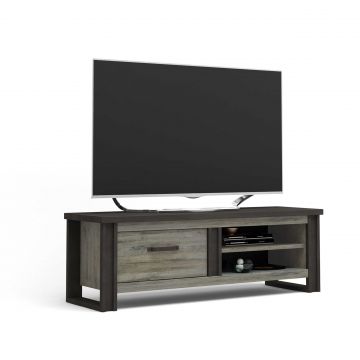 Tv-meubel Becky 170cm 1 lade - grijs 