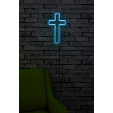 Neonverlichting Jezus Christus - Wallity reeks - Blauw