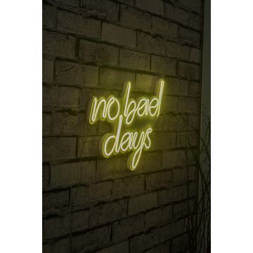 Neonverlichting No Bad Days - Wallity reeks - Geel