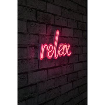 Neonverlichting Relax - Wallity reeks - Roze