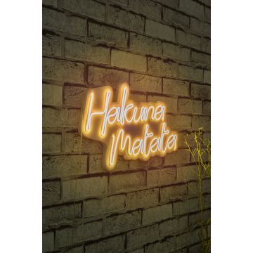 Neonverlichting Hakuna Matata - Wallity reeks - Geel