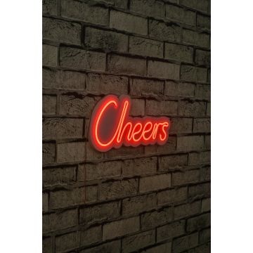 Neonverlichting Cheers - Wallity reeks - Rood