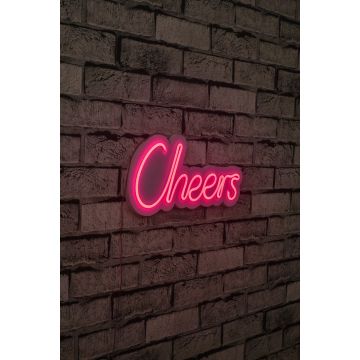 Neonverlichting Cheers - Wallity reeks - Roze