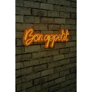 Neonverlichting Bon Appetit - Wallity reeks - Geel