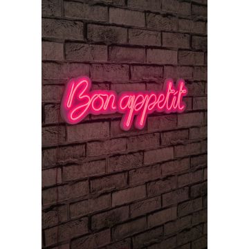 Neonverlichting Bon Appetit - Wallity reeks - Roze