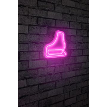 Neonverlichting schaats - Wallity reeks - Roze