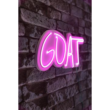 Neonverlichting GOAT - Wallity reeks - Roze