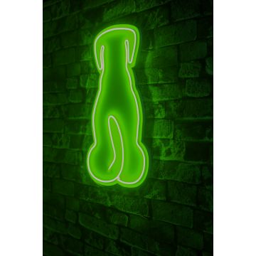 Neonverlichting hond - Wallity serie - Groen