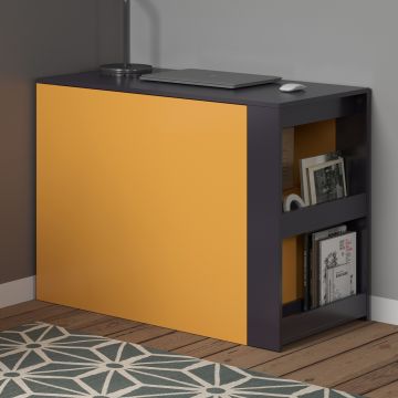 Inklapbaar bureau Solution | 100 x 50 x 76 cm | Oranje