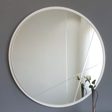Locelso Spiegel | 60x60 cm | Wandmontage | Zilver