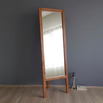 Locelso Eiken Ovale Spiegel | 55 cm x 170 cm | Massief Hout