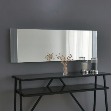 Locelso spiegel met melamine coating - 40x120x2cm | Wit