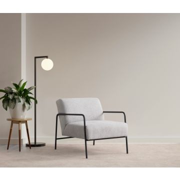 Relaxstoel Del Sofa | 90 x 70 x 75 cm | Grijs