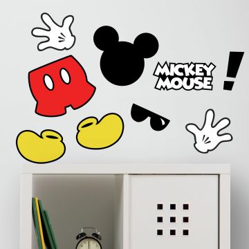 Muurstickers Mickey Mouse Icons