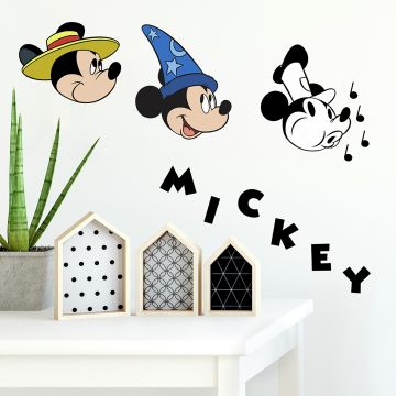 Muurstickers Mickey Mouse Classic 90th Anniversary