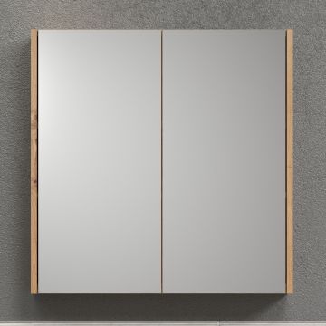Spiegelkast Touch | 69 x 15 x 70 cm | Artisan Oak