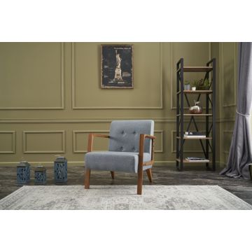 Wing Chair Del Sofa | 69 x 83 x 80 cm | Blauw