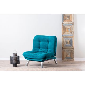 Stoel Del Sofa | 88 x 105 x 90 cm | Turquoise