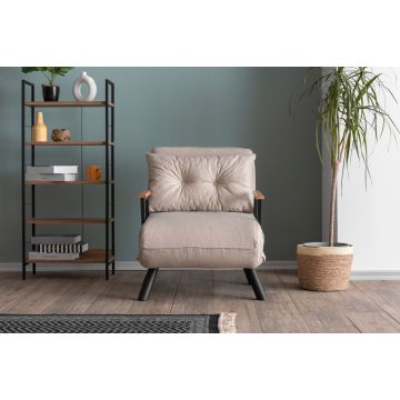 Verstelbare fauteuil Del Sofa | 60 x 50 x 45 cm | Beige