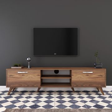 Tv-meubel Finnea - walnoot